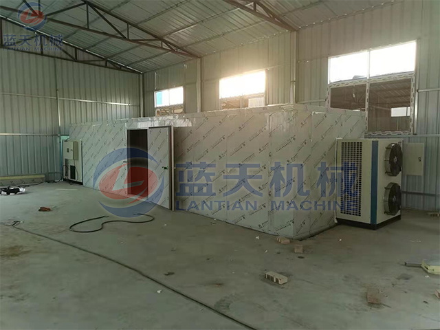 安徽黃花菜烘干機安裝現場